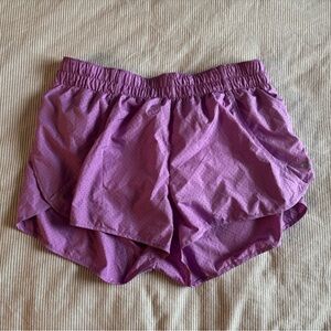 Purple Dry-fit Running Shorts